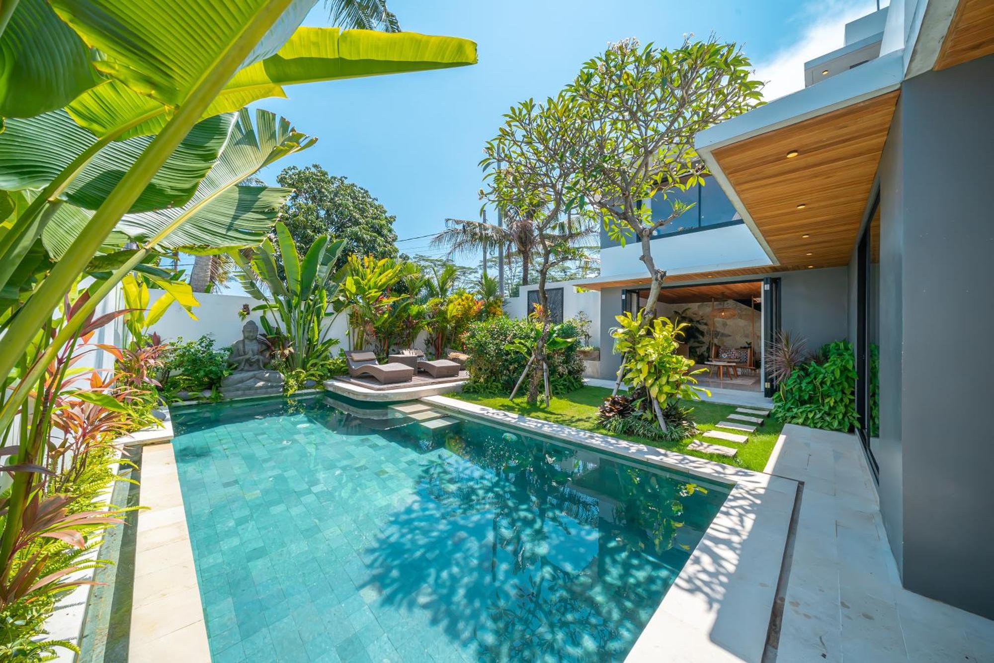 Villa Arunika - Stylish Tropical 2Br Villa Close To Nyanyi Beach! Selemadeg Dış mekan fotoğraf