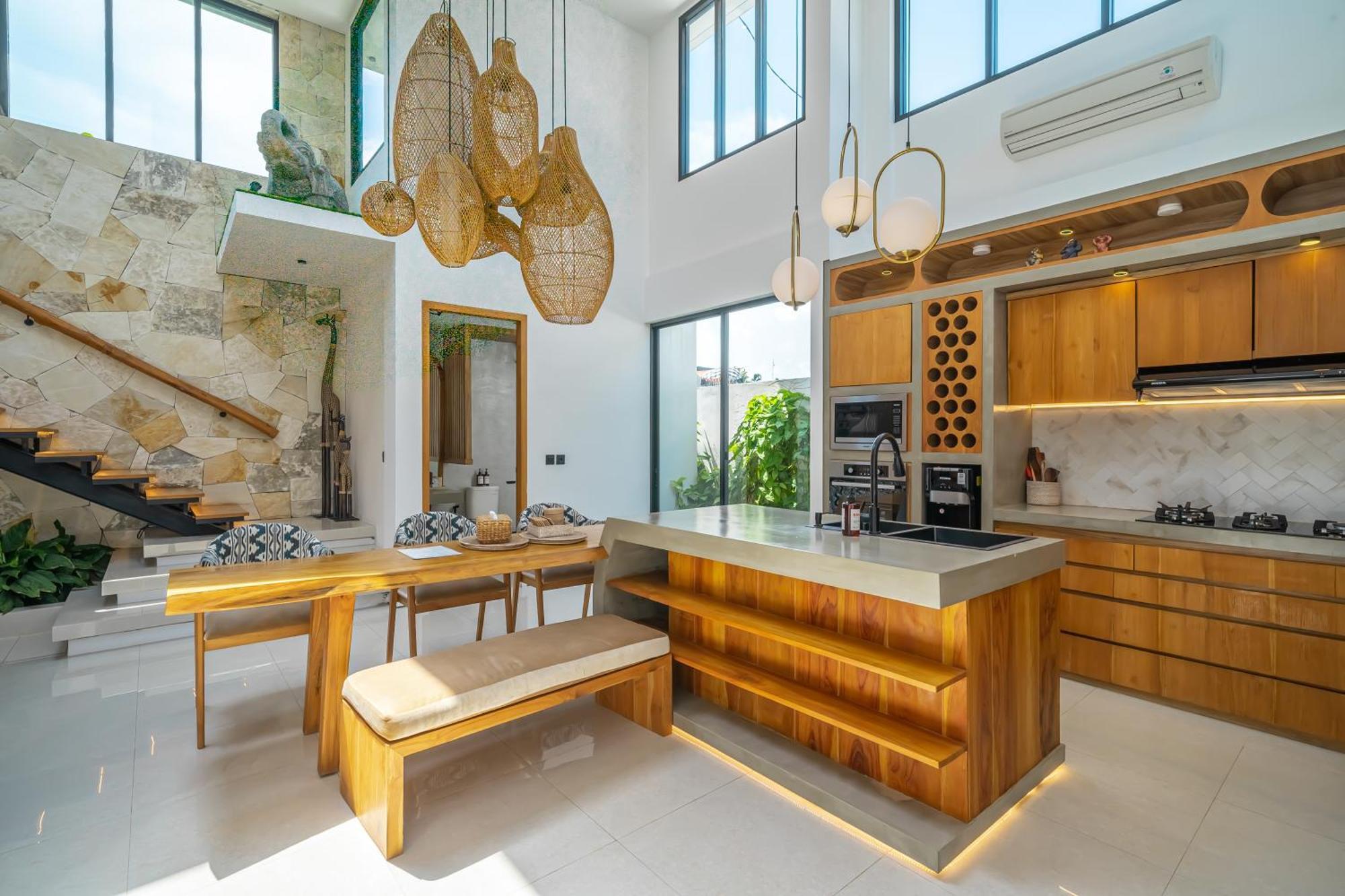 Villa Arunika - Stylish Tropical 2Br Villa Close To Nyanyi Beach! Selemadeg Dış mekan fotoğraf