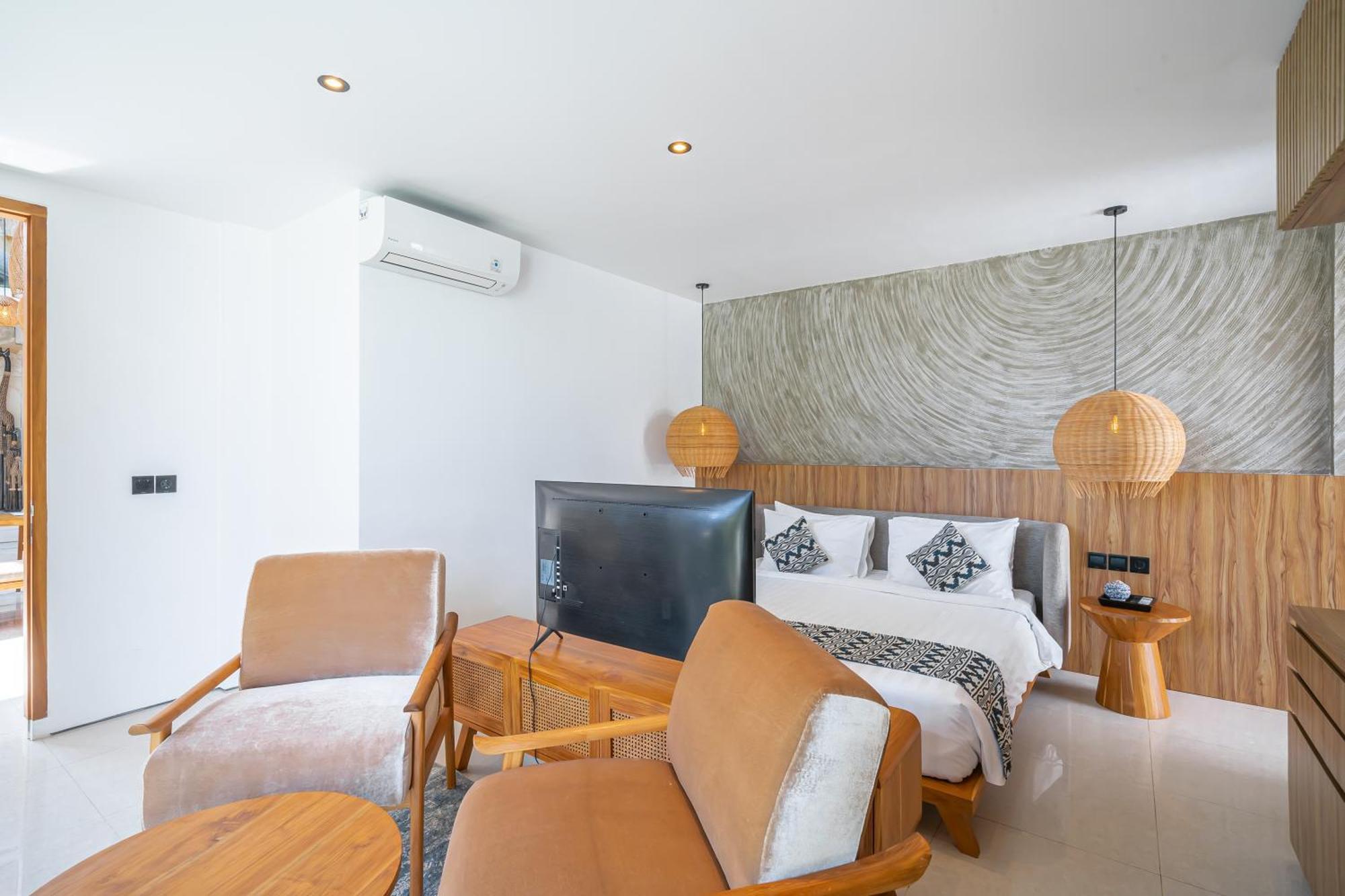 Villa Arunika - Stylish Tropical 2Br Villa Close To Nyanyi Beach! Selemadeg Dış mekan fotoğraf